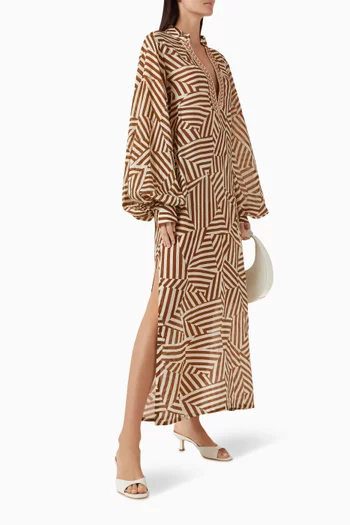 قفطان جيو بتصميم منفوخ