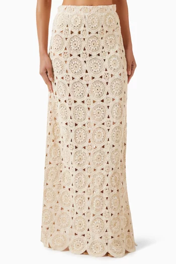Maxi Skirt in Crochet