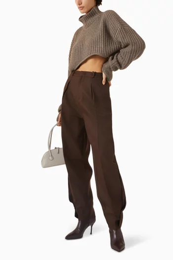 Olia Crop Knit Sweater