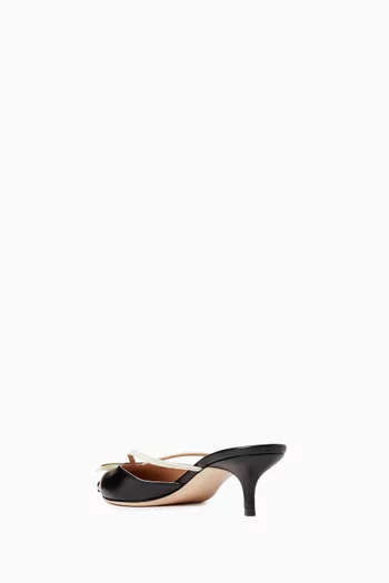 Bepointy 45 Mules in Patent Leather