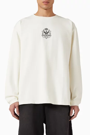 Grand Cru Crest T-shirt in Cotton