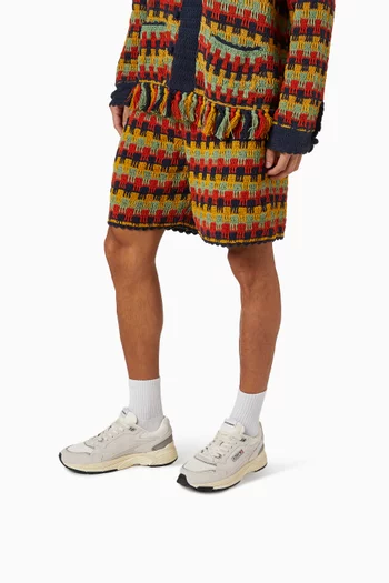 سنيكرز هايبرواي أسفل الكاحل قماش شبكي وشمواه