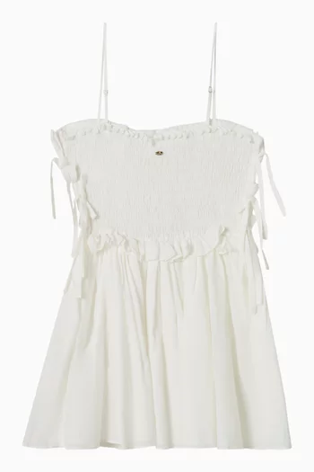 Elena Mini Dress in Cotton