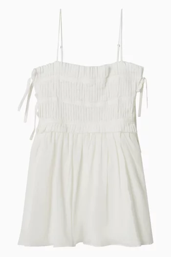 Elena Mini Dress in Cotton