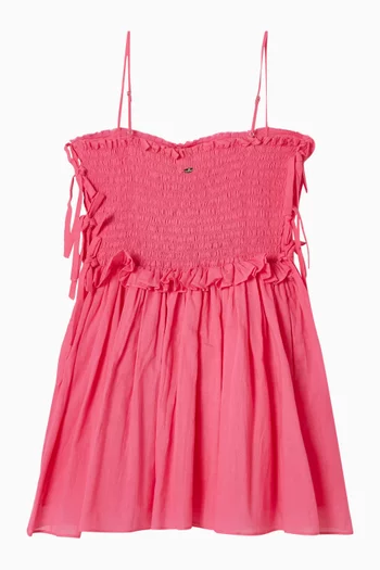 Elena Mini Dress in Cotton