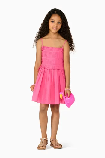 فستان الينا قصير قطن