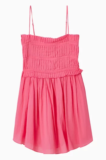 Elena Mini Dress in Cotton