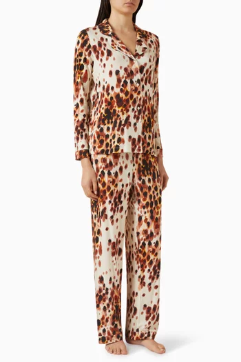 Long Pyjama Set in Jersey