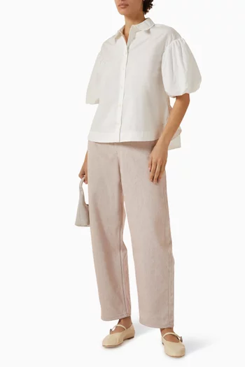 بنطال جينز باي دينم بقصة ساق أسطوانية