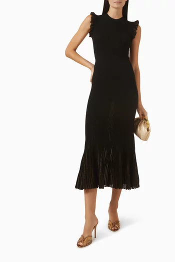 Noelle Knit Dress in Viscose Blend