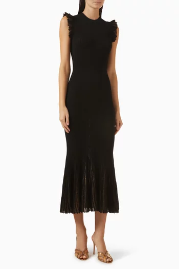 Noelle Knit Dress in Viscose Blend