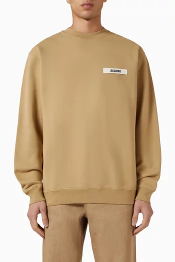 Le Sweatshirt Gros Grain in Cotton