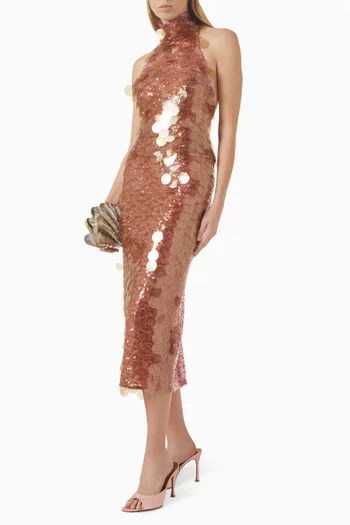 بلوزة اولا مطرزة بالترتر