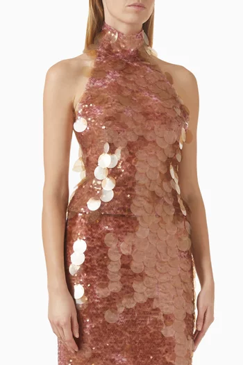 بلوزة اولا مطرزة بالترتر