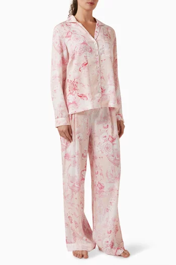 طقم بيجاما وبنطال كاميل