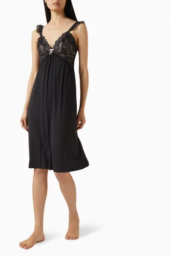 فستان نوم بيترا دانتيل