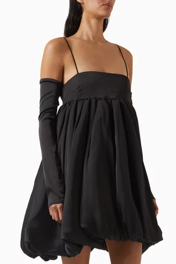 Bubble Dress in Satin