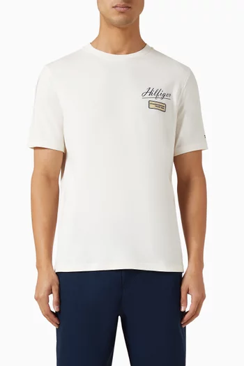 Logo T-shirt in Cotton