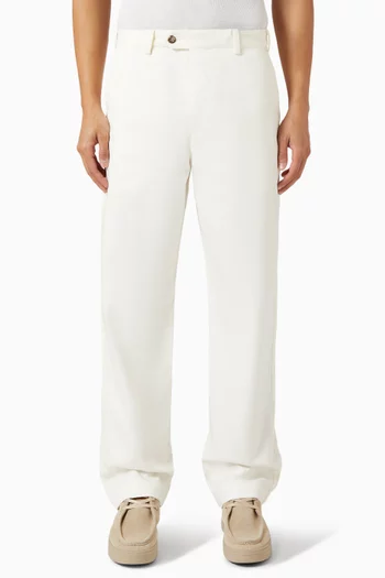 Relaxed Pants in Twill
