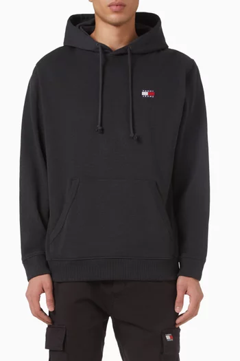 Badge Hoodie in Cotton-blend