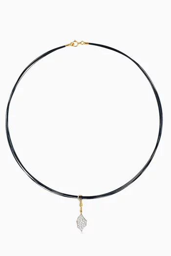 Kasbah Diamond Necklace in 18kt Yellow Gold