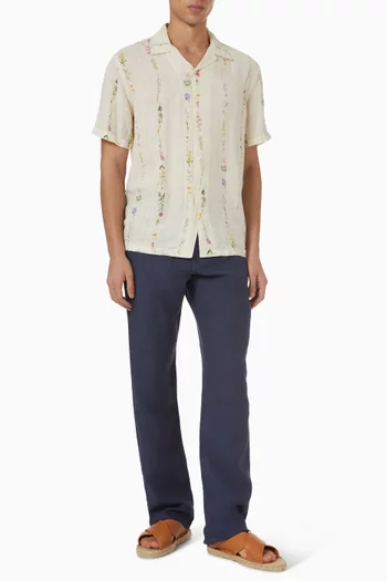 Regular Fit Shirt in Linen