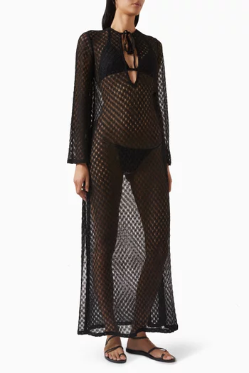 Tie-up Cover-up Dress