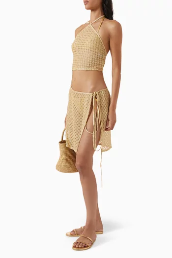 باريو قصير نسيج فيسكوز