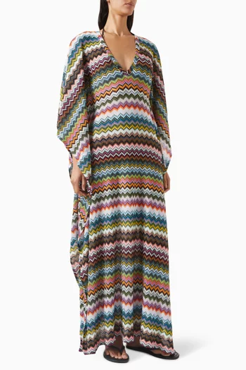 Zig-zag Cover-up Kaftan