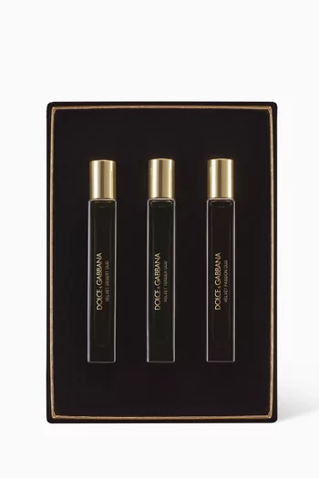 Velvet Collection Oud Travel Set, 3 x 10ml
