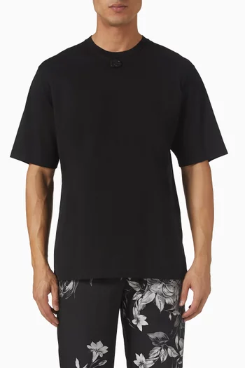 Logo-patch T-shirt in Cotton-jersey