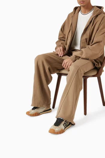 DG Athletic Low-top Sneakers in Fabric