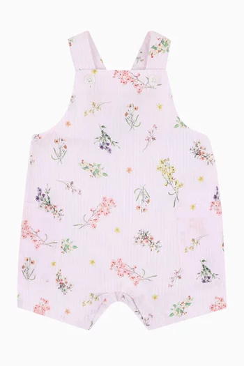 Myra Print Playsuit in Cotton