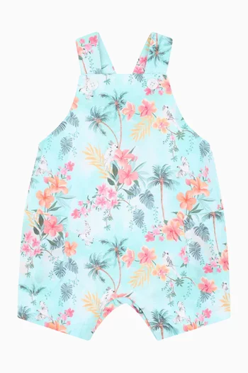 Milana Print Playsuit in Cotton