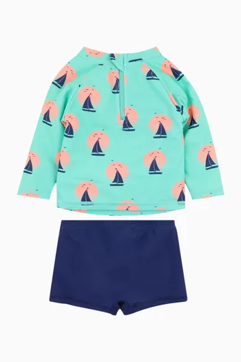 Jarvis Print Swim Set