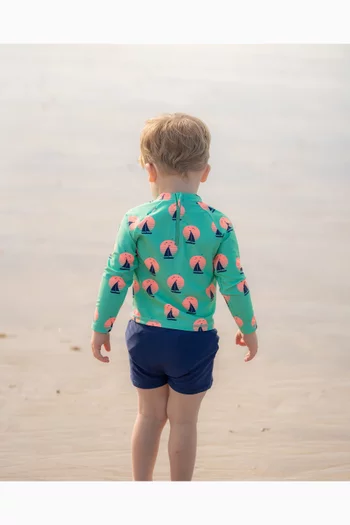 Jarvis Print Swim Set