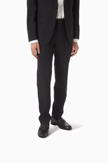 حذاء سهل الارتداء بحلي جانشيني جلد