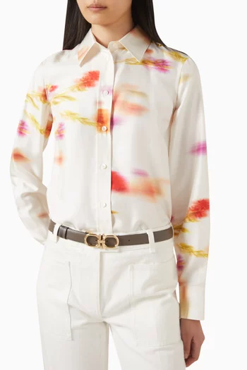 حزام جانشيني جلد بوجهين