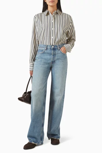 بنطال جينز هيو دينم