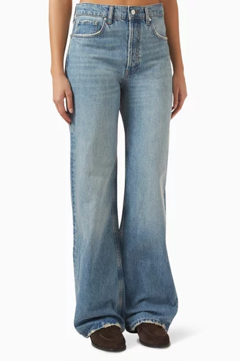 بنطال جينز هيو دينم