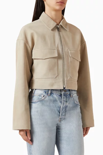 جاكيت كريستن قصير شمواه