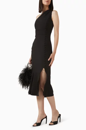 فستان داليا بكتف مكشوف