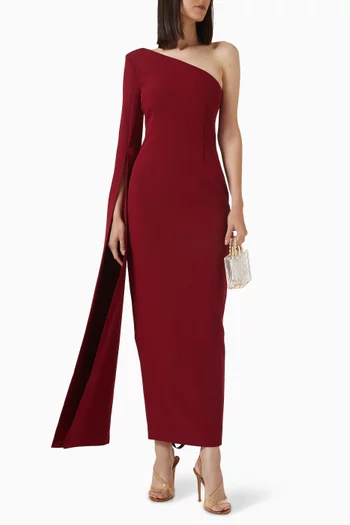 فستان سهرة فيبي بكتف مكشوف