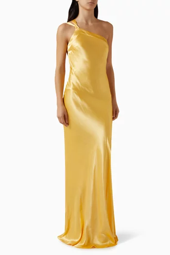 Monique Open-back Dress in Viscose