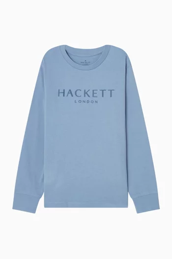 Logo Slim-fit T-shirt in Cotton-jersey