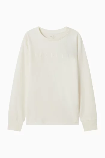 Logo Slim-fit T-shirt in Cotton-jersey