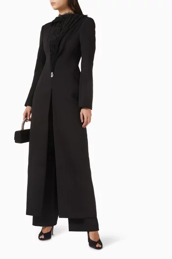 معطف كارمن قماش بدل تويل