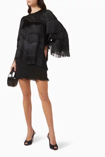 بلوزة ياسبيلا بشرّابات