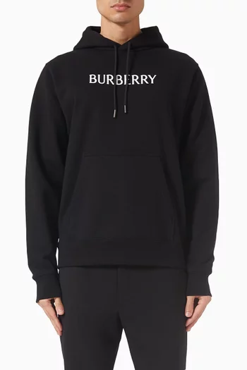 Logo Hoodie in Cotton