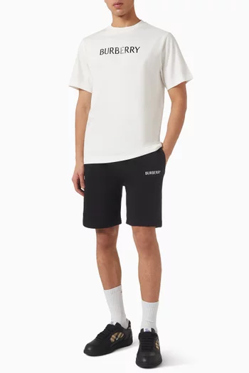 Logo Shorts in Cotton